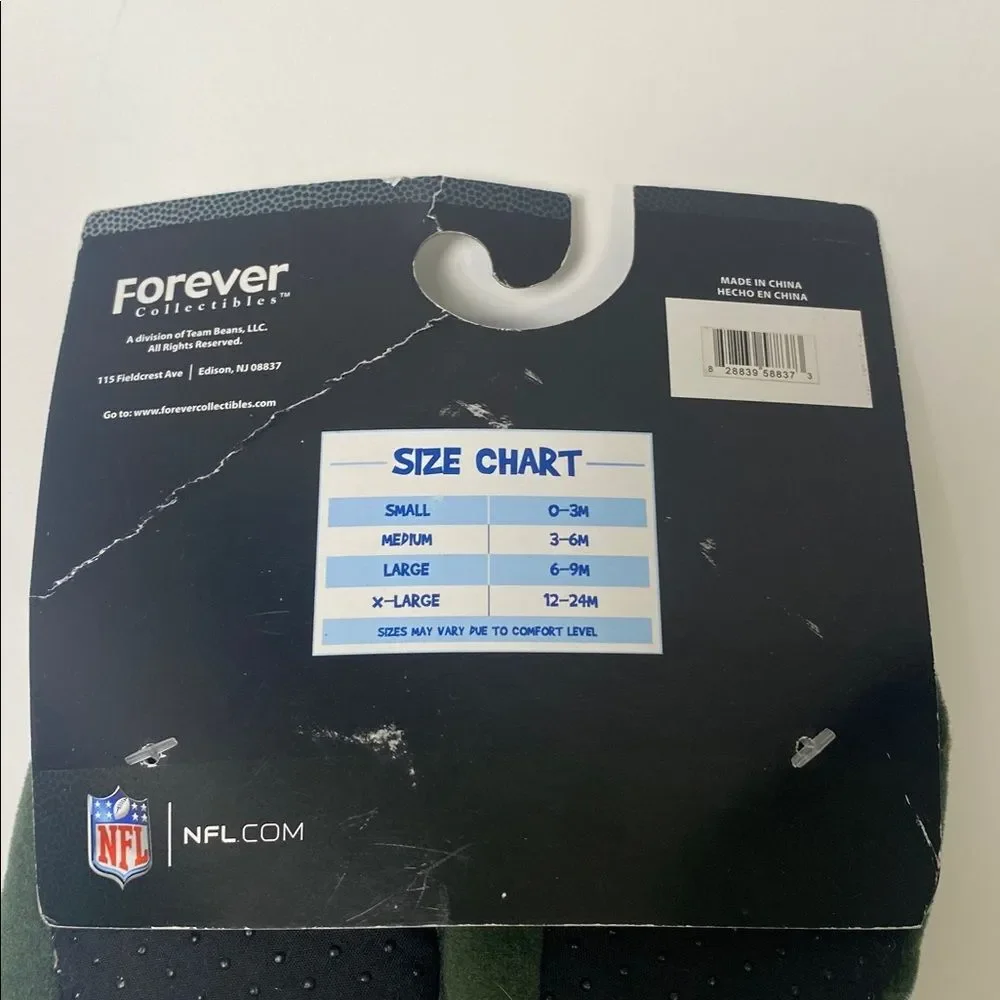 NFL New York Jets Baby Slippers 0–3 Months Infant Soft Plush Shoes